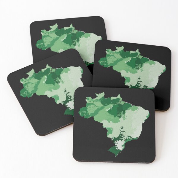 Item preview, Sketching Color Into the Earth - Brazil designed and sold by AceMaps7.
