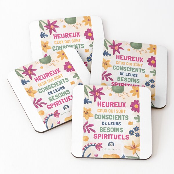 Item preview, Matthew 5:3 - Blessed are those who are conscious of their spiritual needs designed and sold by LiliGalerie.