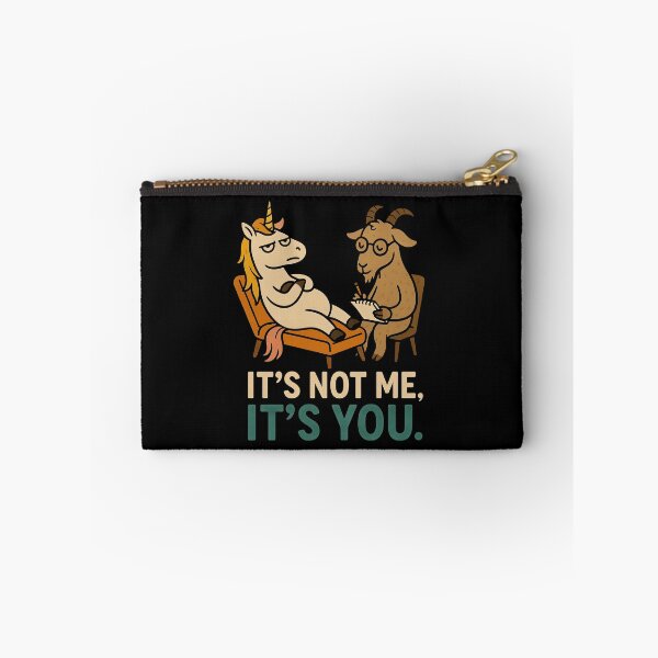Item preview, Funny Unicorn Therapy Session Cartoon with Goat Therapist. designed and sold by The-T-In-Retro.