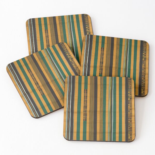 Item preview, Vibrant Tribal Stripe Textile designed and sold by NeowallsCo.