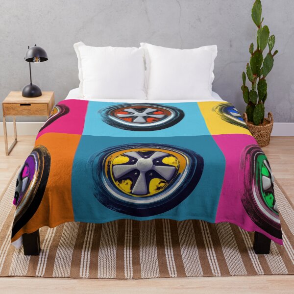 Item preview, Vintage porsche style wheel Worhal Style designed and sold by blackdogshop.