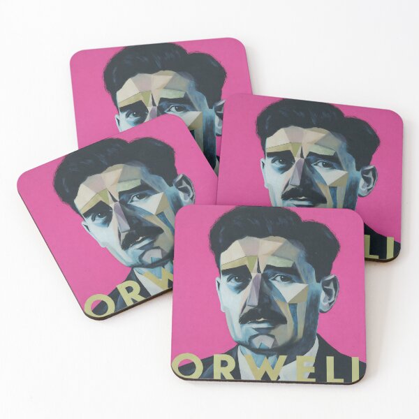 Artikelvorschau, George Orwell – Minimalistische Kunst: Zeitgenössisches Literaturplakatdesign entworfen und verkauft von OzzFrequency.