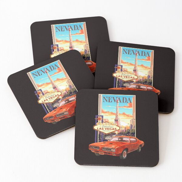 Item preview, Nevada Vegas- Vintage style design designed and sold by joztees.