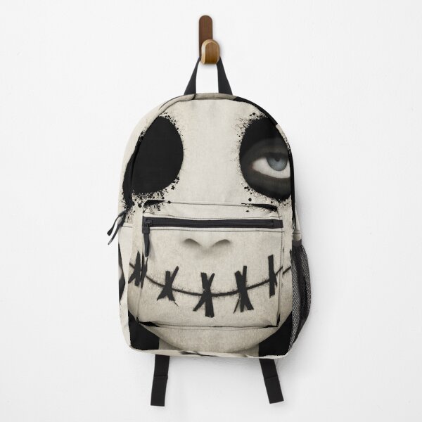 Item preview, Creepy Stitched Mouth Doll Face Horror designed and sold by Shoot-The-Moon.