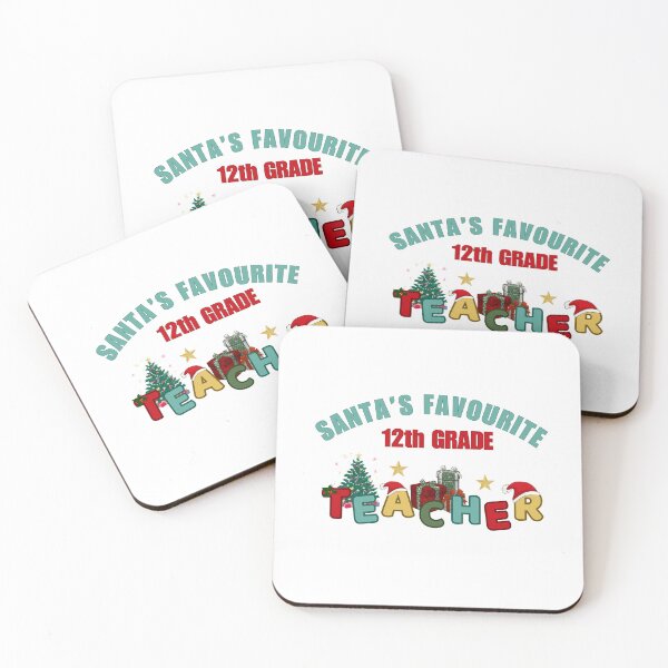Item preview, Santa's Favourite 12th Grade Teacher designed and sold by DixieGirlStudio.
