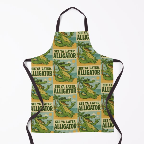 Item preview, See Ya Later, Alligator: Funny, Cute, Meme, Sunny designed and sold by Fantasy Masterpiece.