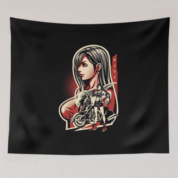 Item preview, Avalanche Fighter Tifa designed and sold by Hypertwenty Designs.