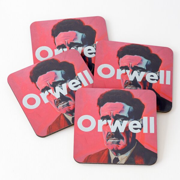 Artikelvorschau, George Orwell – Minimalistische Kunst: Zeitgenössisches Literaturplakatdesign entworfen und verkauft von OzzFrequency.