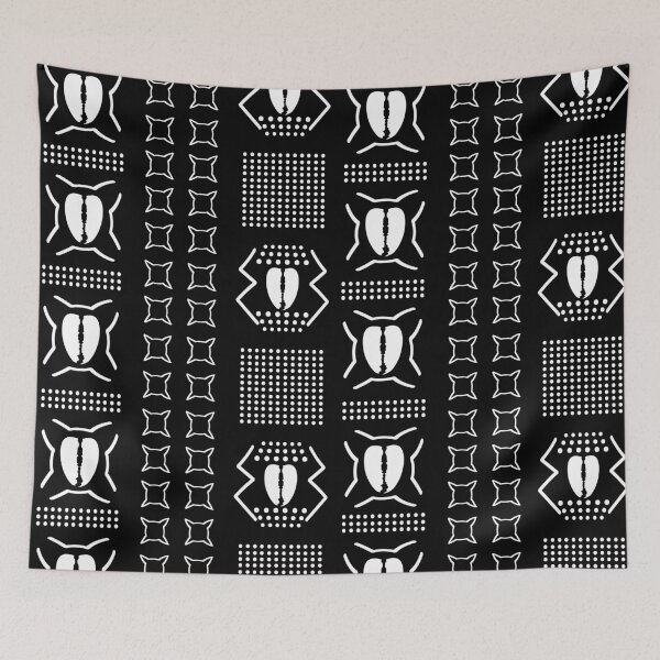 Item preview, African Bogolan Tribal Fabric Pattern designed and sold by Wolagno.