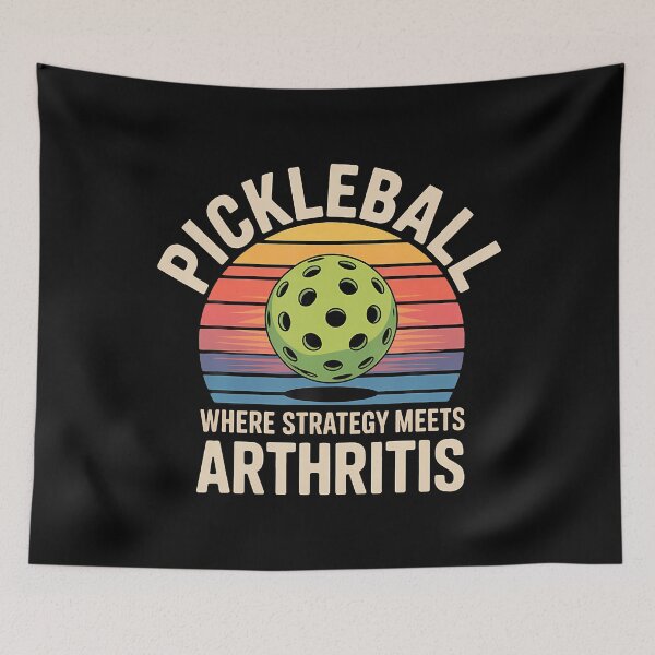 Item preview, Pickleball Where Strategy Meets Arthritis - designed and sold by EdithKelly1.