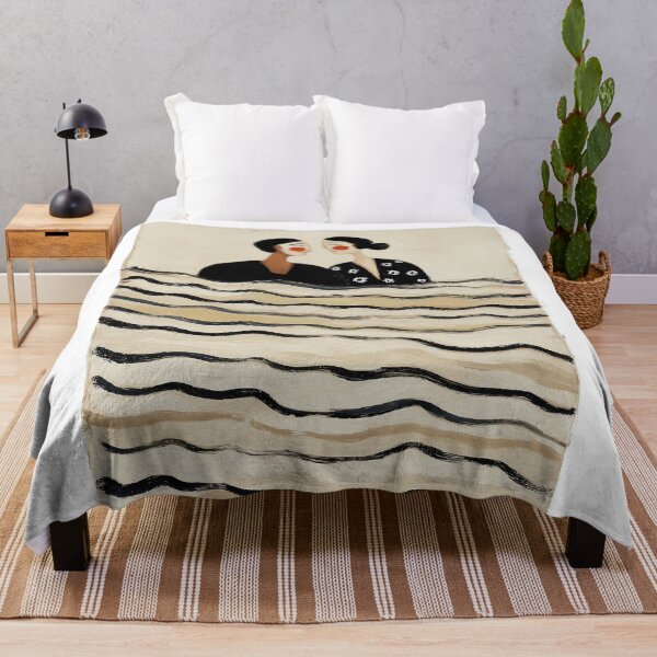 Item preview, Couple Embracing in the Waves designed and sold by lautir.