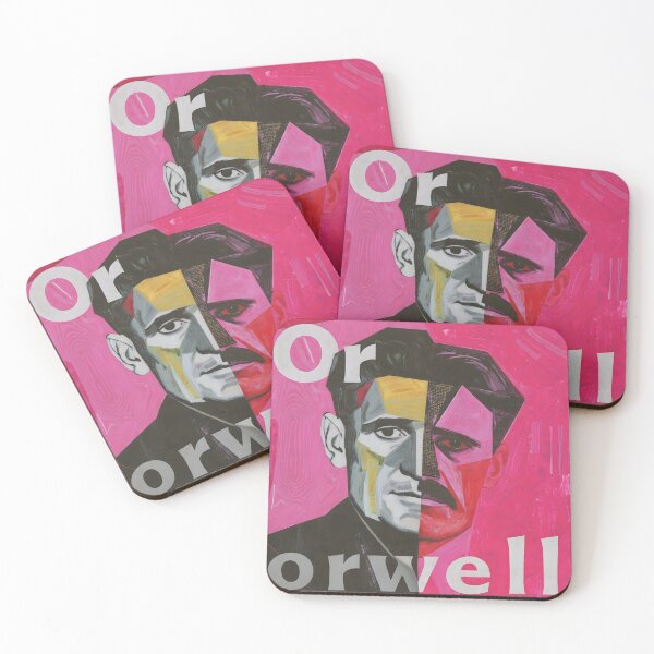 Artikelvorschau, George Orwell – Minimalistische Kunst: Zeitgenössisches Literaturplakatdesign entworfen und verkauft von OzzFrequency.