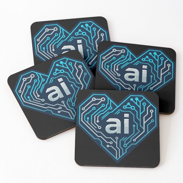 Item preview, Circuit Heart AI Tee designed and sold by ArtEmotionsImages.