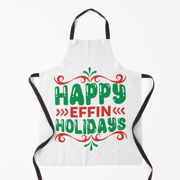 Item preview, Happy Effin' Holidays - Funny Irreverent Adult Christmas Slogan designed and sold by FuzionRaptor.