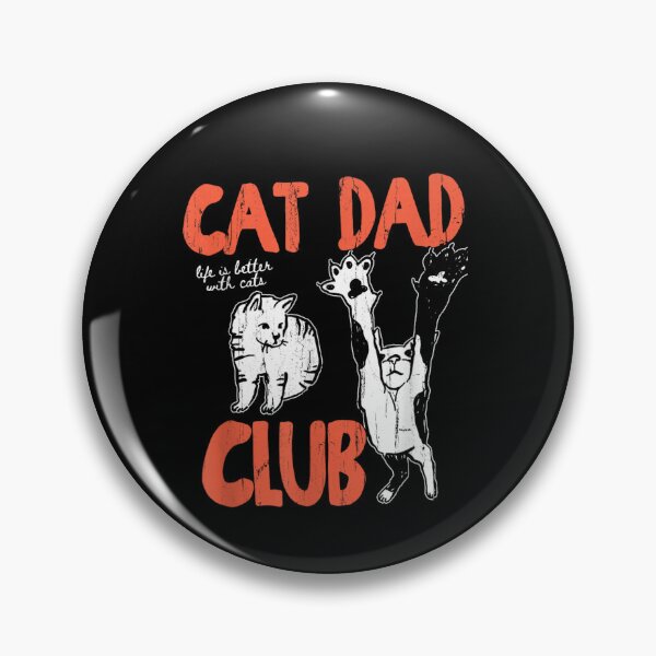 Item preview, Cat Dad Club Life is Better with Cats Father's Day Cat Dad designed and sold by FocusForStars22.
