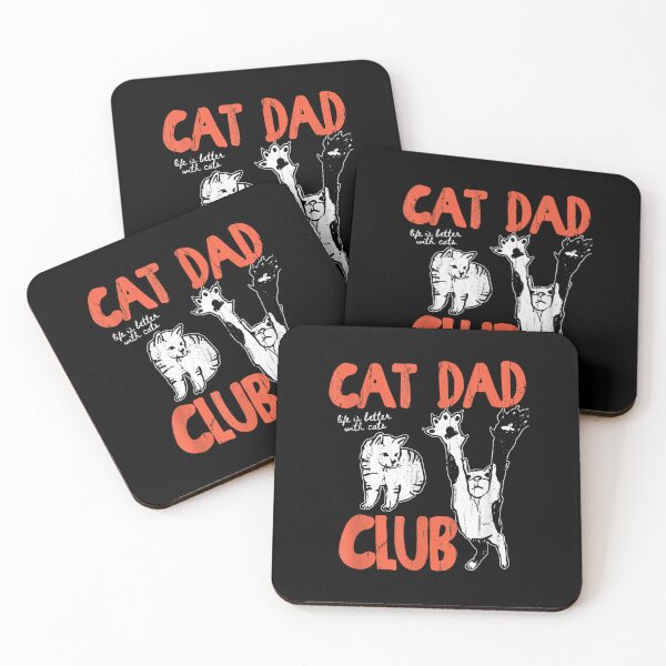 Item preview, Cat Dad Club Life is Better with Cats Father's Day Cat Dad designed and sold by FocusForStars22.