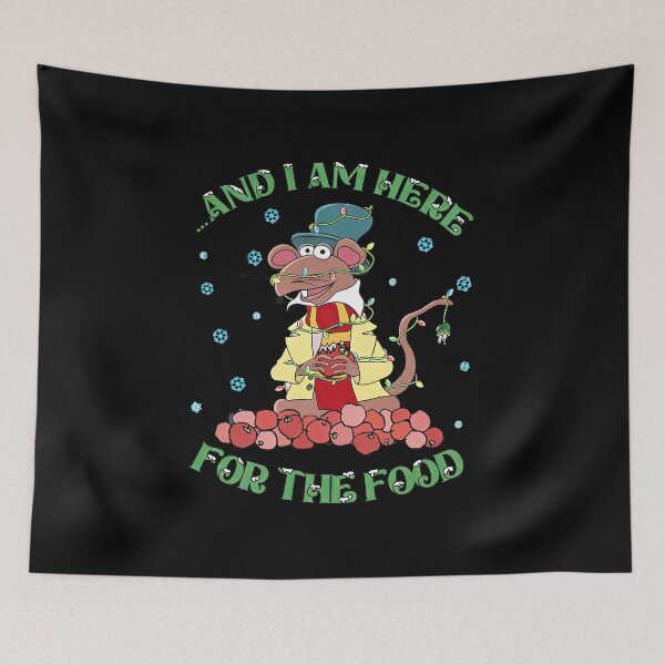 Item preview, I Am Here For The Food Muppet Christmas Carol  designed and sold by ferminhays.