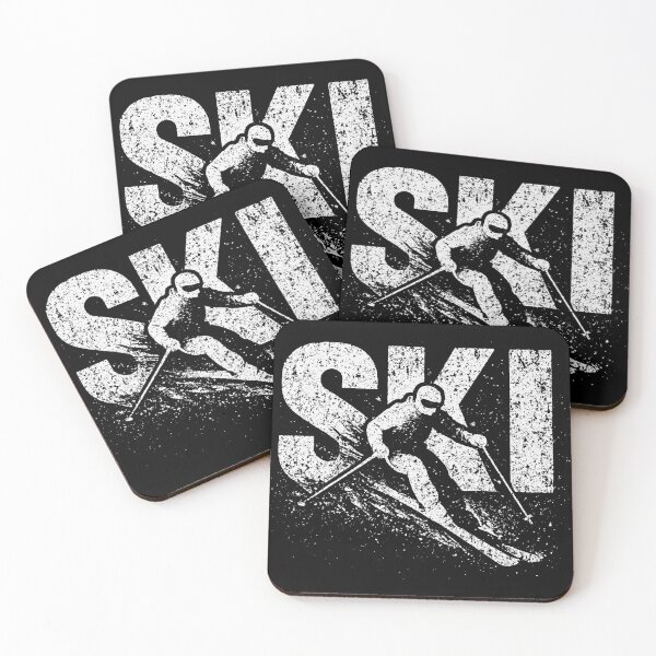 Item preview, Vintage Ski Distressed Skier Winter Sports Mountain Resort designed and sold by JackCurtis1991.