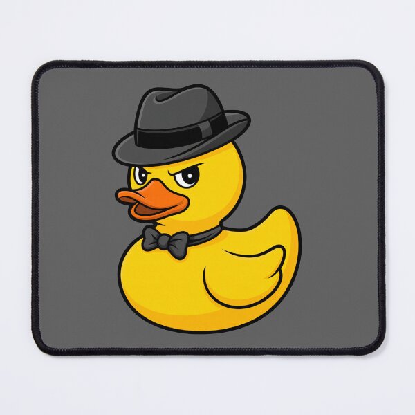 Item preview, Gangster Rubber Duck Mobster Cartoon Design designed and sold by MonkiFlipp.