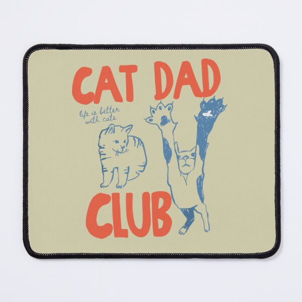 Item preview, Cat Dad Club Life is Better with Cats Father's Day Cat Dad designed and sold by FocusForStars22.