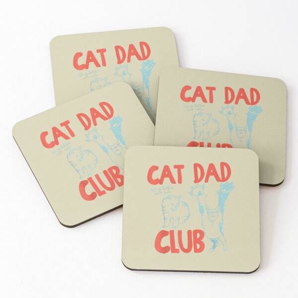 Item preview, Cat Dad Club Life is Better with Cats Father's Day Cat Dad designed and sold by FocusForStars22.