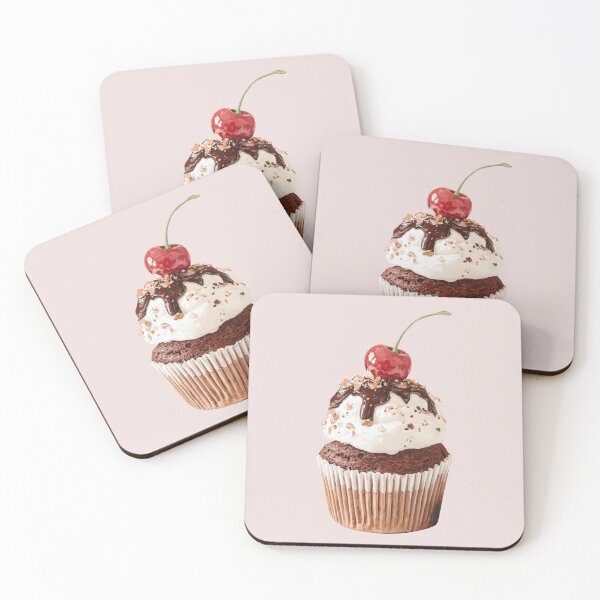 Item preview, Black Forest Cupcake designed and sold by Violet Peonies.