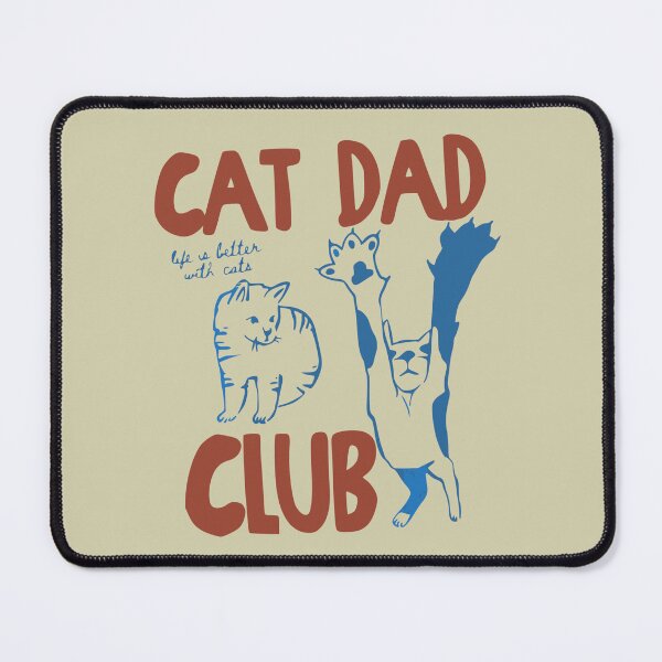 Item preview, Cat Dad Club Life is Better with Cats Father's Day Cat Dad designed and sold by FocusForStars22.