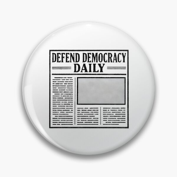Item preview, DEFEND DEMOCRACY DAILY designed and sold by techdave.
