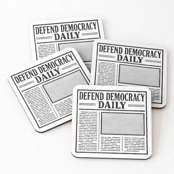 Item preview, DEFEND DEMOCRACY DAILY designed and sold by techdave.