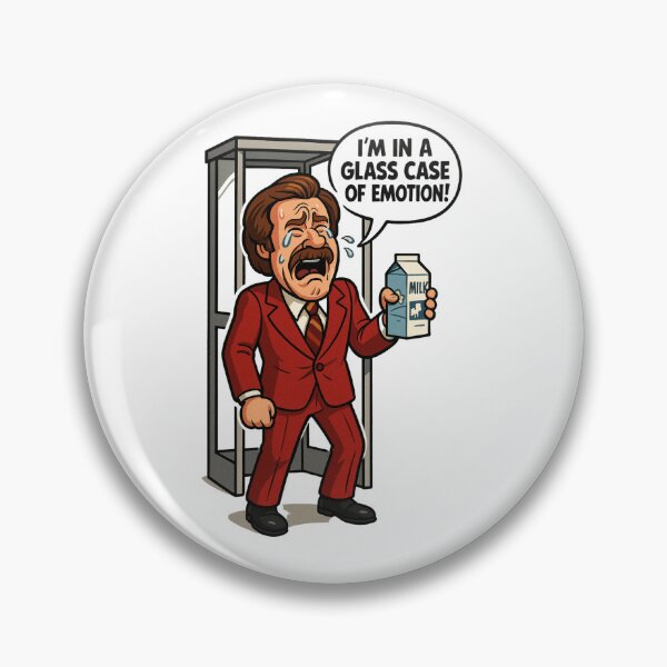 Item preview, Newsman "I'm in a glass case of emotion!" designed and sold by SirJohnnyofDirt.