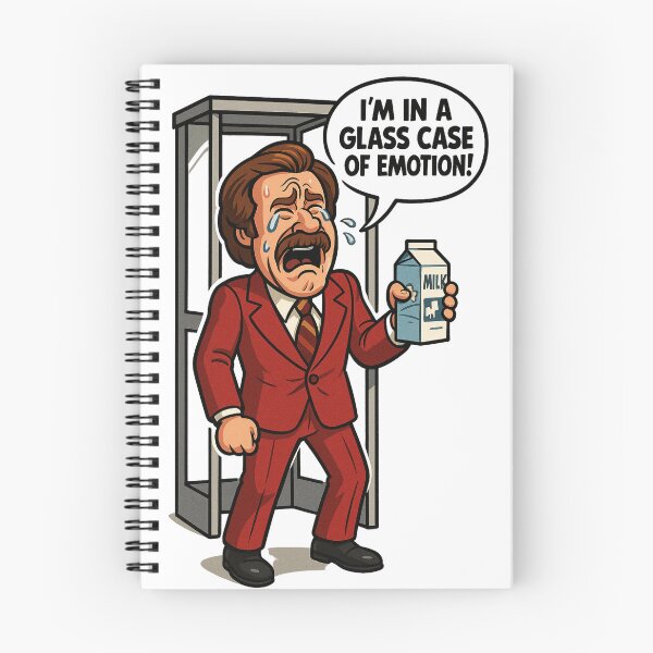 Item preview, Newsman "I'm in a glass case of emotion!" designed and sold by SirJohnnyofDirt.