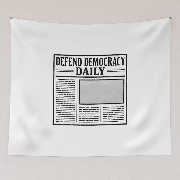 Item preview, DEFEND DEMOCRACY DAILY designed and sold by techdave.