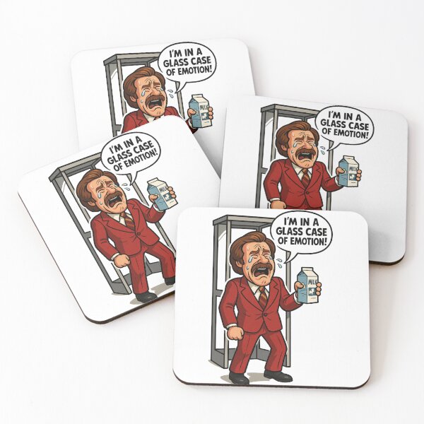 Item preview, Newsman "I'm in a glass case of emotion!" designed and sold by SirJohnnyofDirt.