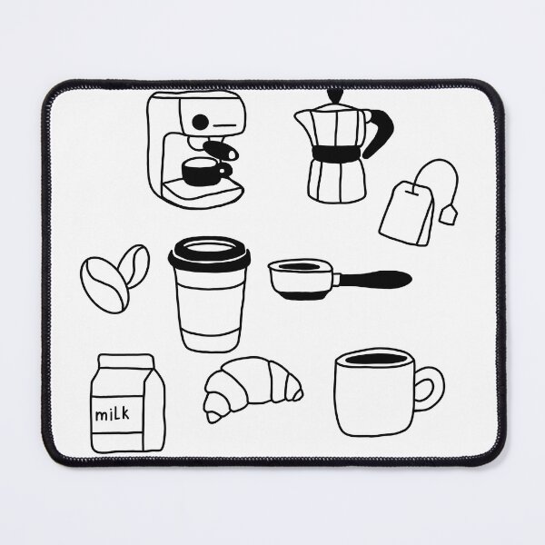 Item preview, Minimalist Coffee & Tea Line Art Icons designed and sold by Viktoriia13.