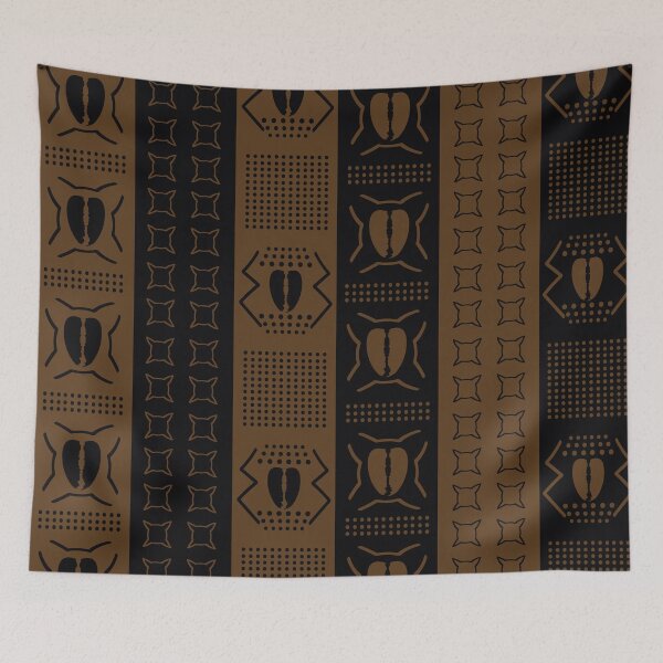 Item preview, Authentic Bogolan pattern designed and sold by Wolagno.