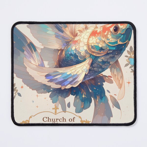 Item preview, Church of the Holy Carp designed and sold by Solace Sparkles.