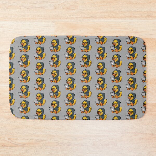 Item preview, Hacker Rubber Duck Coding Geek Design designed and sold by MonkiFlipp.