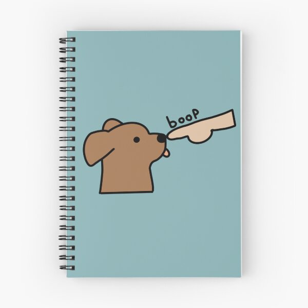 Item preview, Boop - dog getting booped on the nose - cute dog art designed and sold by aziza-doodles.