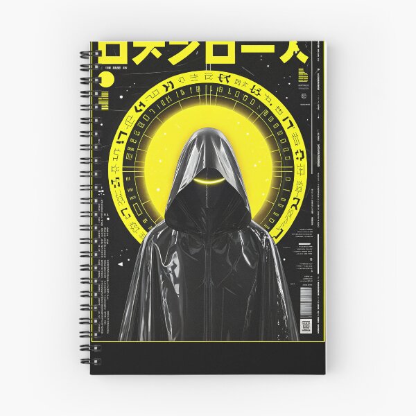 Item preview, Futuristic Japanese Poster: Crimson Signal Ascendant designed and sold by Raw-Ink.
