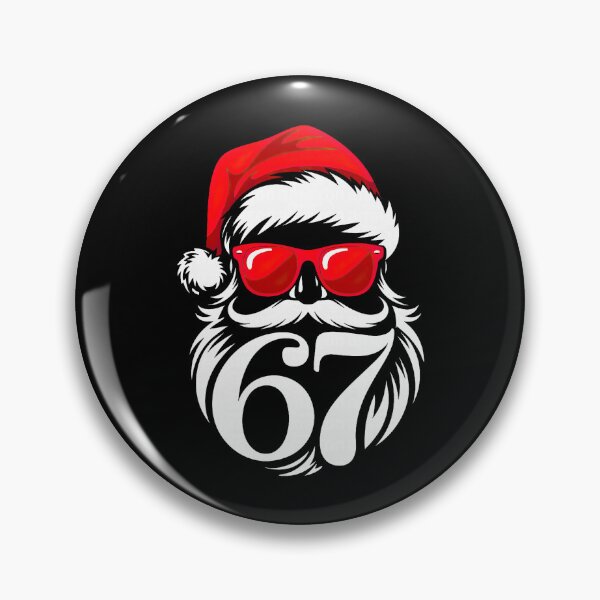 Item preview, Sixty Seven Christmas Santa Beard Icon Funny Holiday designed and sold by nryum.