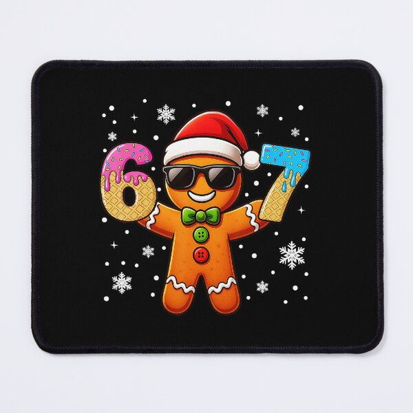 Item preview, Funny Gingerbread Six Seven 67 Ice Cream Drip Christmas  designed and sold by JEFDodsonArt.