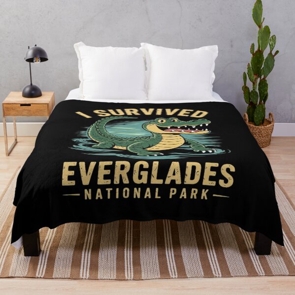 Item preview, Everglades National Park US Crocodile Florida Alligators1  designed and sold by lilLilaBatArt.