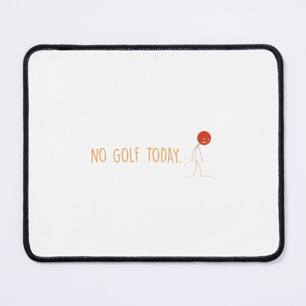 Item preview, No Golf Today Funny Silhouette Sunset Weather Moment designed and sold by ajifujpost.
