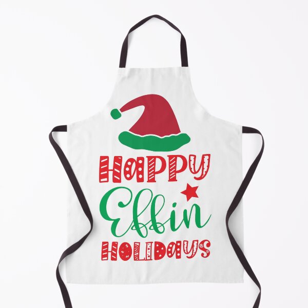 Item preview, Happy Effin Holidays - Funny Adult Christmas Swear Slogan Tee designed and sold by FuzionRaptor.
