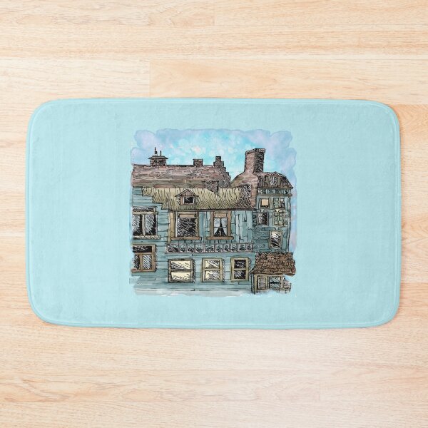 Item preview, Wharf Scene Number Two designed and sold by artmuvz.