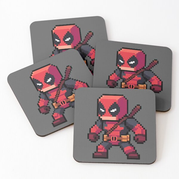 Item preview, Pixel Art Deadpool Retro - Marvel Mercenary 8-Bit Vintage Gaming Style designed and sold by LoomisDreams.