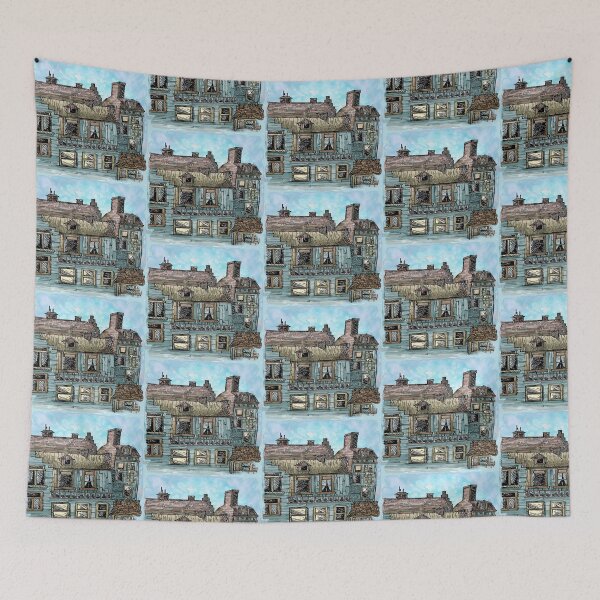 Item preview, Wharf Scene Number Two designed and sold by artmuvz.