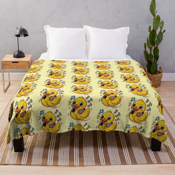 Item preview, Cute Music Lover Rubber Duck Design designed and sold by MonkiFlipp.