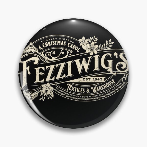 Item preview, Fezziwig’s Vintage Christmas Design designed and sold by SleeplessLady.