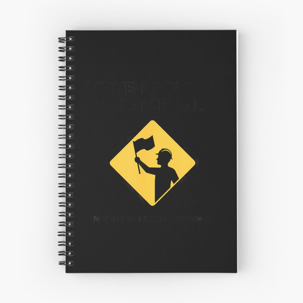 Item preview, Flagger Ahead Road Work Zone Highway Crew Safety designed and sold by AntoinetteKris.